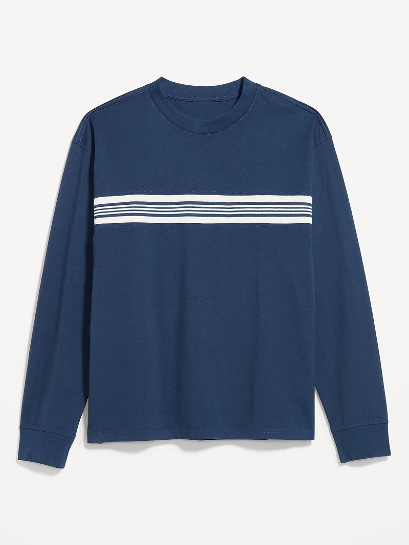 Heavyweight Chest-Stripe T-Shirt