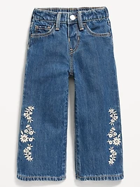 Baggy Wide-Leg Jeans for Toddler Girls