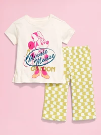 Old Navy x Disney© Minnie Mouse Tunic and Flare-Leg Pants Set for Toddler Girls