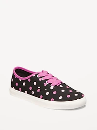 Canvas Lace-Up Sneakers for Girls