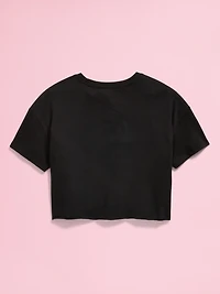 Old Navy x Disney© Cropped Graphic Raw-Edge T-Shirt for Girls