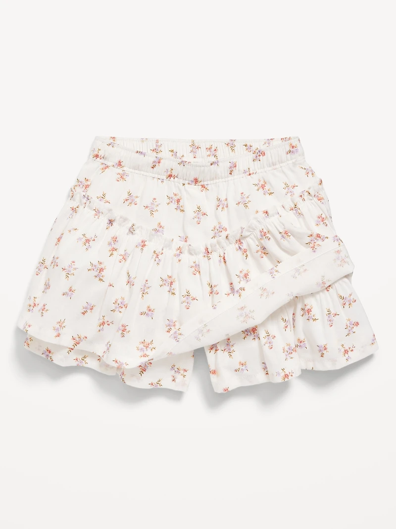 High-Waisted Skort for Toddler Girls