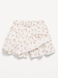 High-Waisted Skort for Toddler Girls