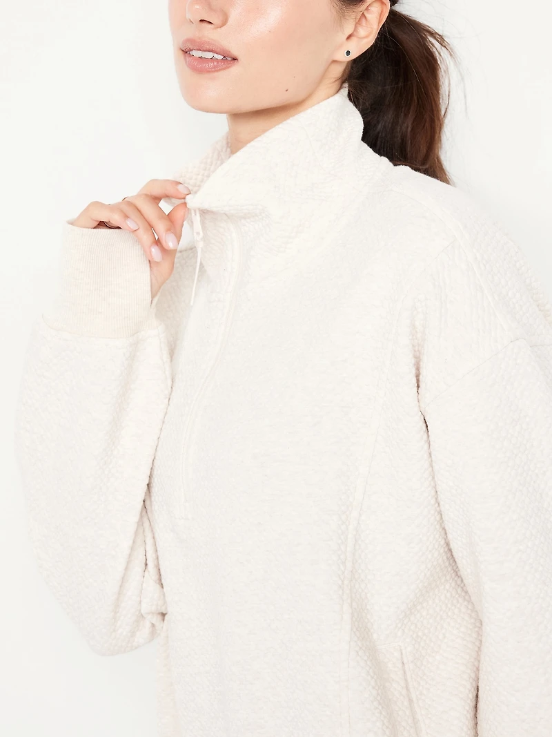 Dynamic Fleece Tunic Sweatshirt