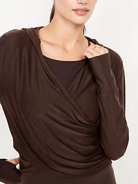 CloudMotion Cross-Front Hoodie