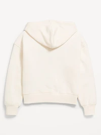 Favorite Fleece Printed Zip-Front Hoodie for Girls