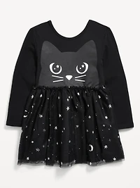 Long-Sleeve Tutu Dress for Toddler Girls