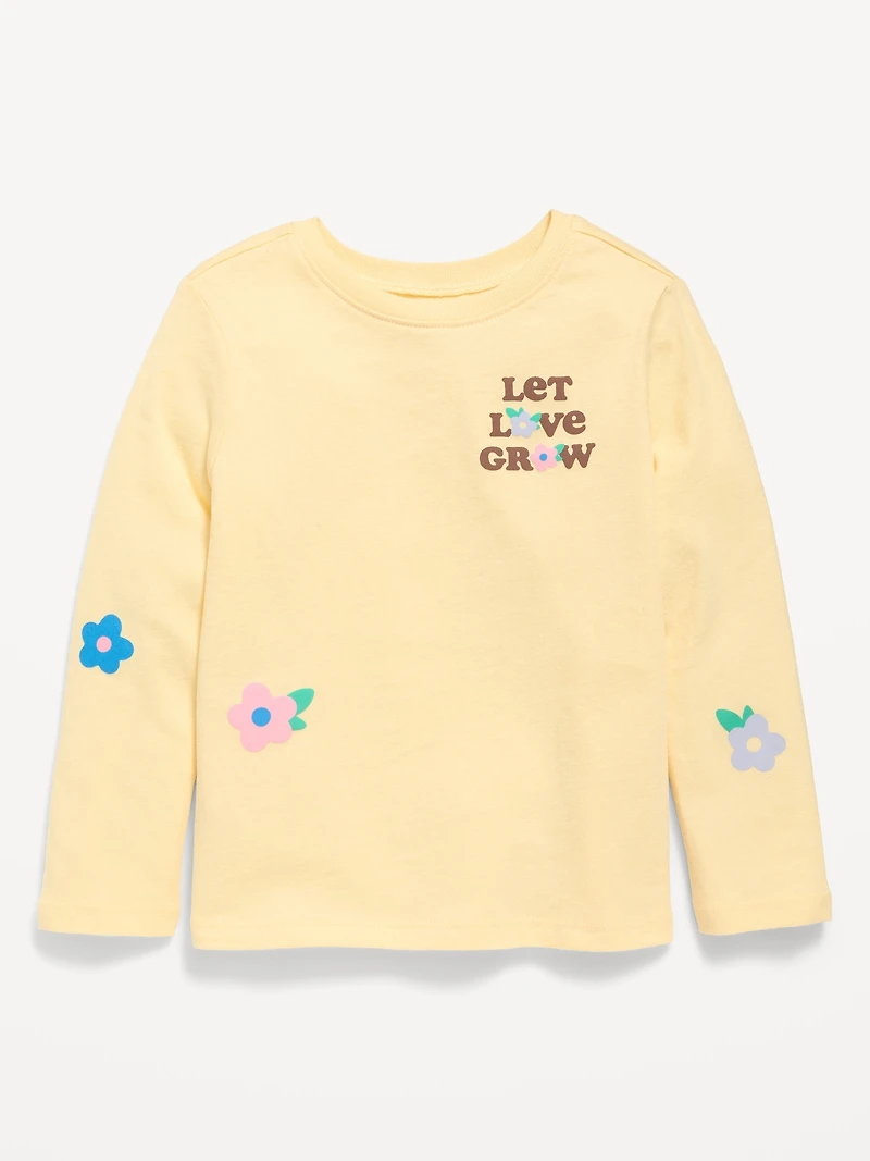Long-Sleeve Graphic T-Shirt for Toddler