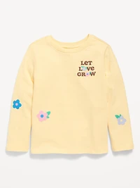Long-Sleeve Graphic T-Shirt for Toddler
