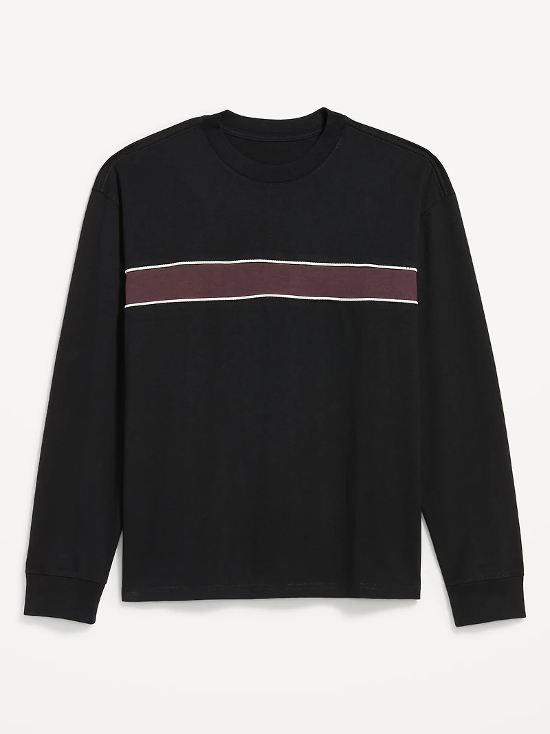 Heavyweight Chest-Stripe T-Shirt