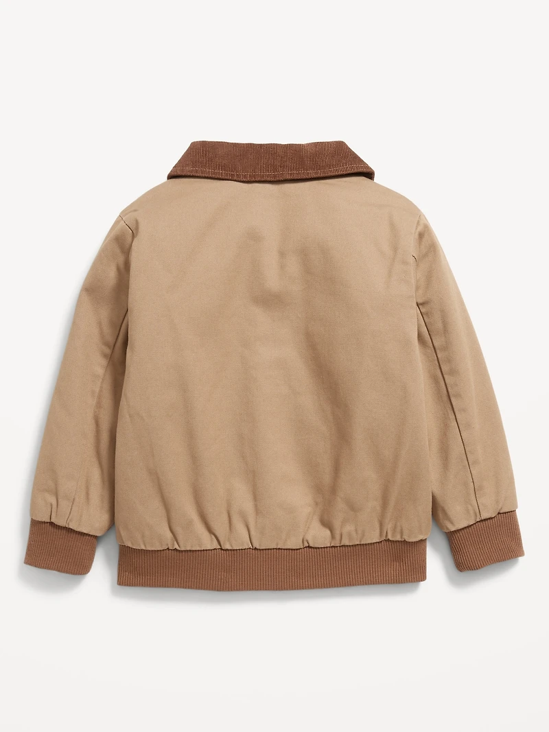 Full-Zip Barn Jacket for Toddler Boys