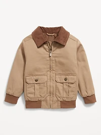 Full-Zip Barn Jacket for Toddler Boys