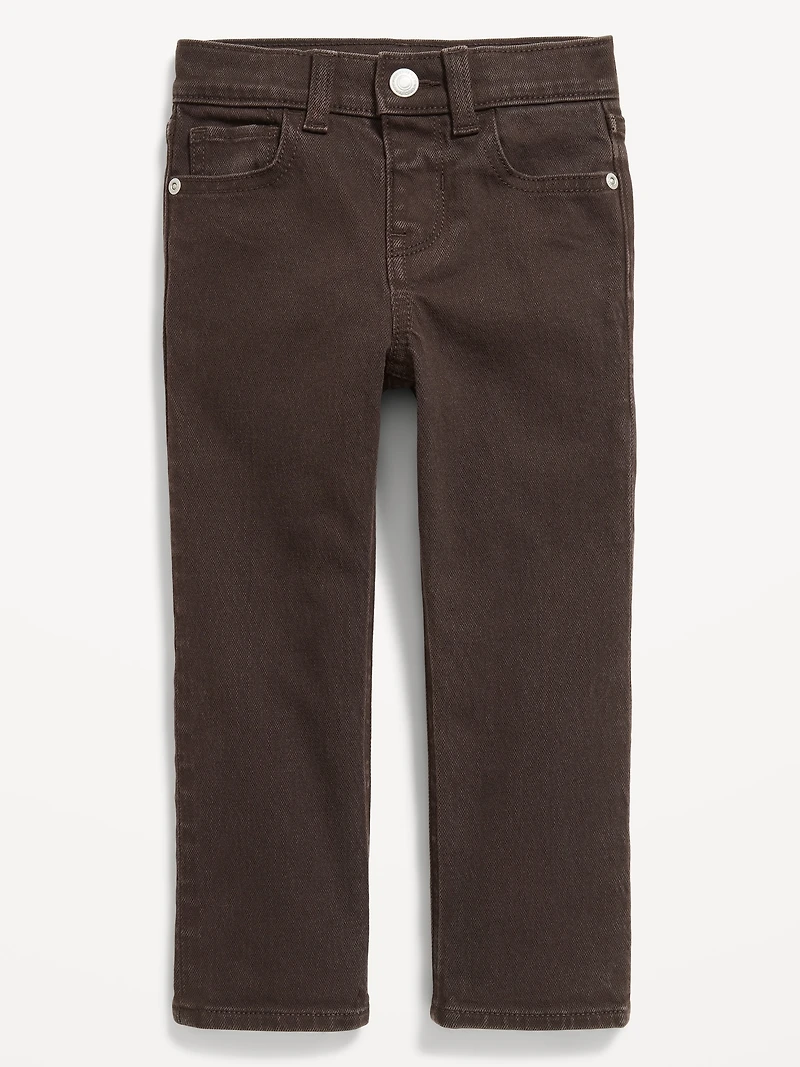 Straight-Leg Built-In Flex Jeans for Toddler Boys
