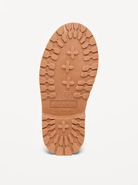 Side-Zip Combat Boots for Toddler Girls