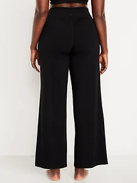 High-Waisted StudioSmooth Wide-Leg Pants
