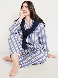 Poplin Pajama Pant Set
