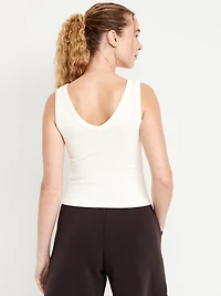 Exhale Seamless Fitted Rib Tank