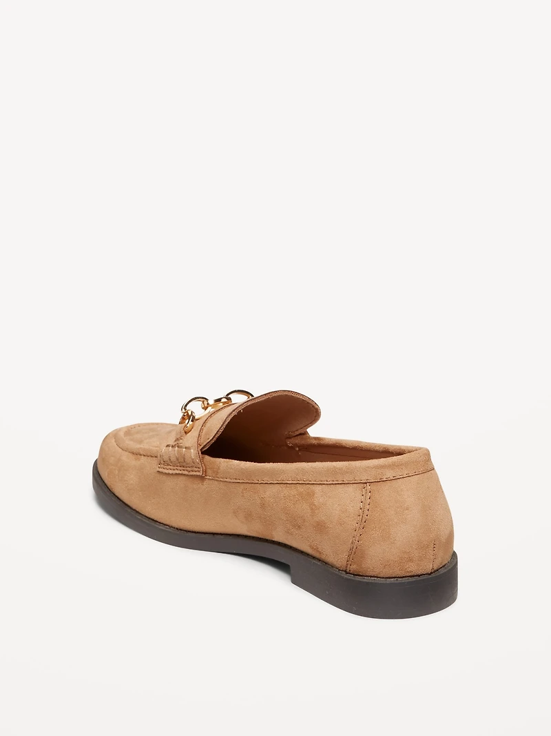 Faux-Leather Loafer