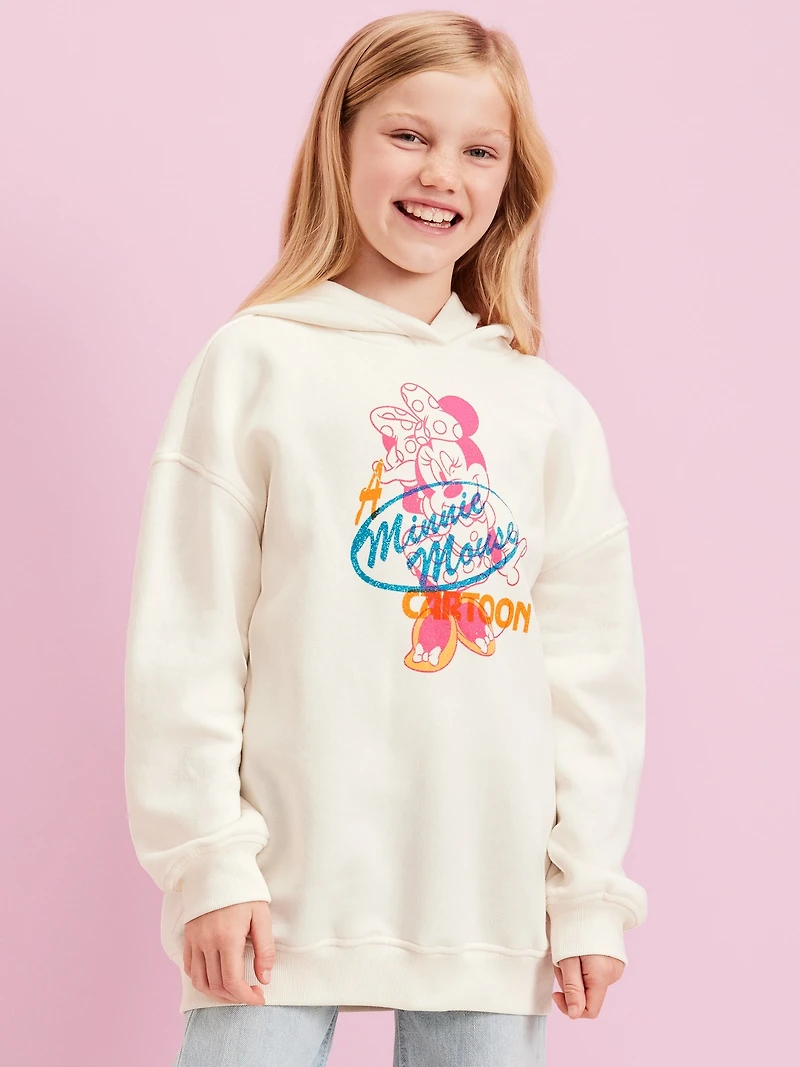 Old Navy x Disney© Oversized Graphic Pullover Tunic Hoodie for Girls