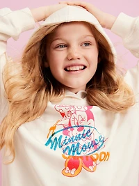Old Navy x Disney© Oversized Graphic Pullover Tunic Hoodie for Girls