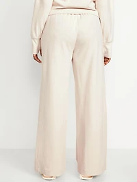 Extra High-Waisted Dynamic Fleece Wide-Leg Sweatpants