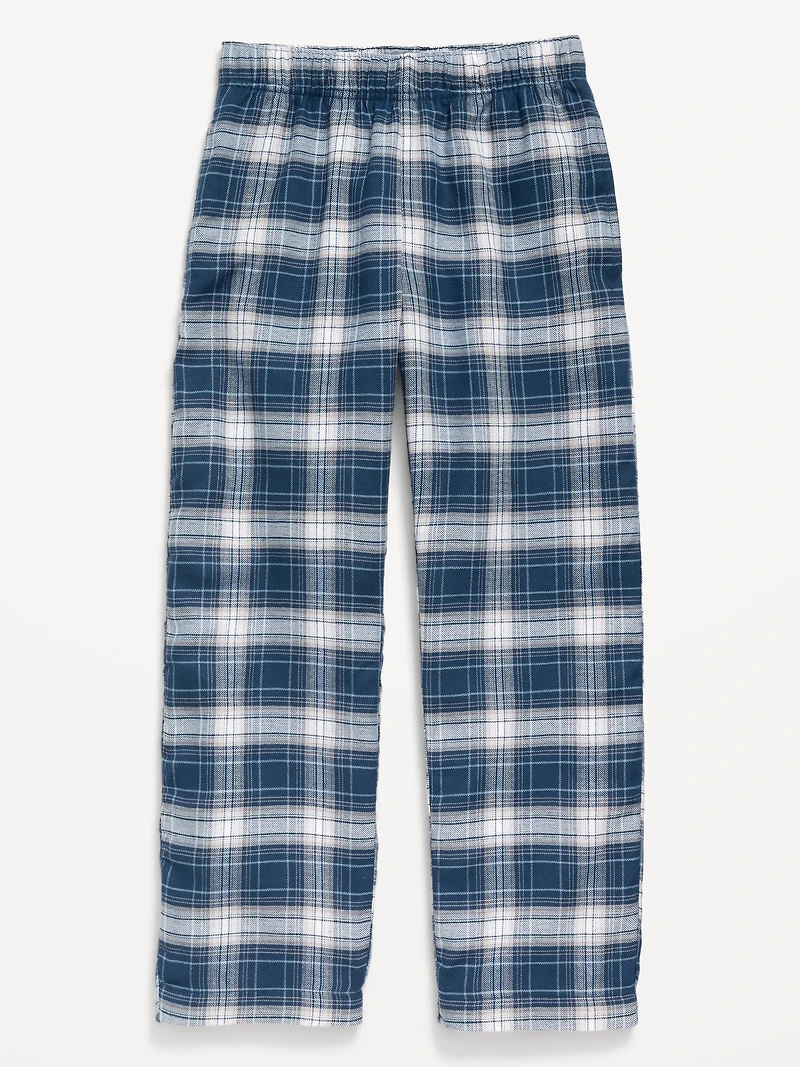 Plaid Flannel Pajama Pants for Boys