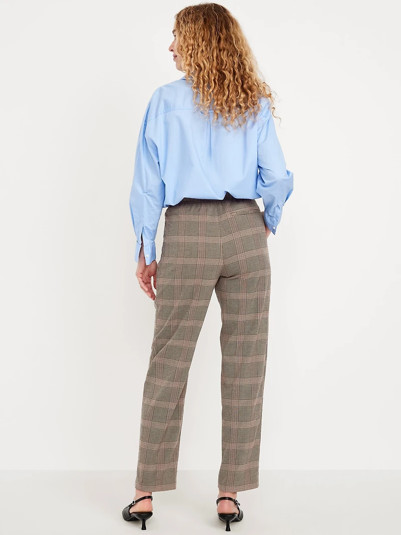 High-Waisted Billie Ankle Trouser