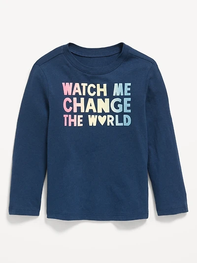 Long-Sleeve Graphic T-Shirt for Toddler
