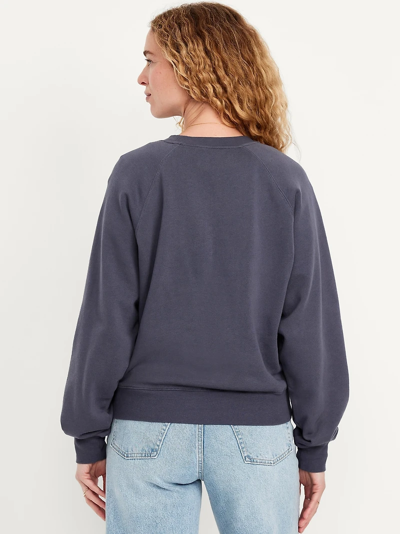 SoComfy Oversized Raglan Sweatshirt