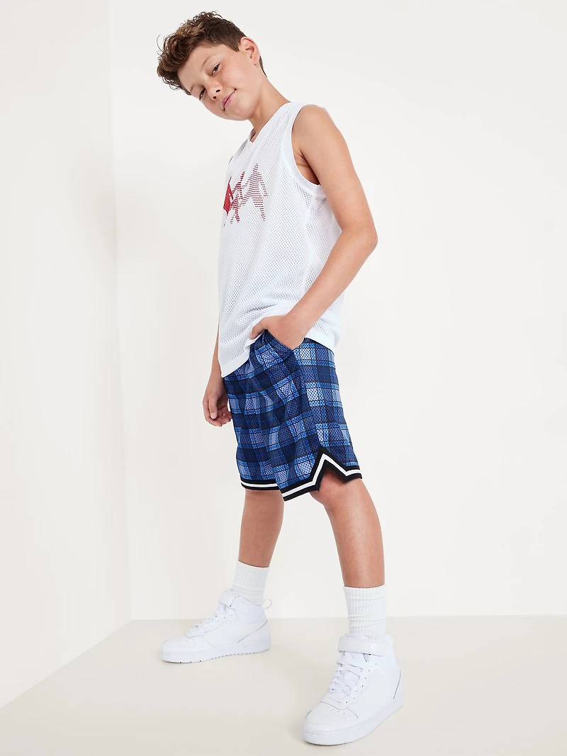 Mesh Basketball Shorts for Boys