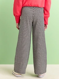 High-Waisted Straight-Leg Sailor Pants for Girls