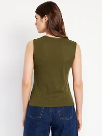 Trapeze-Neck Top