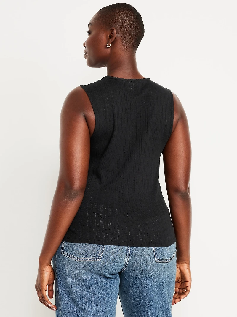 Trapeze-Neck Top
