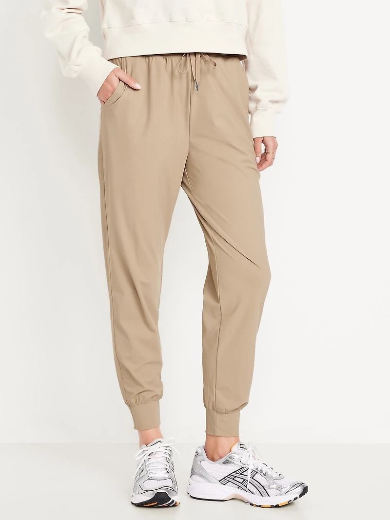 High-Waisted SleekTech Joggers