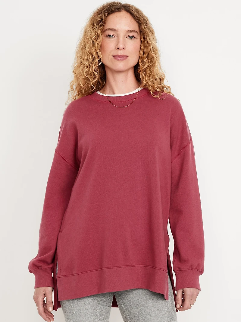 SoComfy Relaxed Tunic Sweatshirt