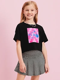 Old Navy x Disney© Cropped Graphic Raw-Edge T-Shirt for Girls