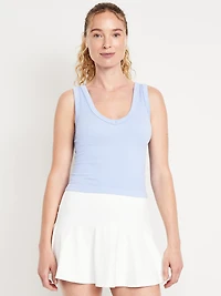 Exhale Seamless Fitted Rib Tank