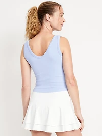 Exhale Seamless Fitted Rib Tank