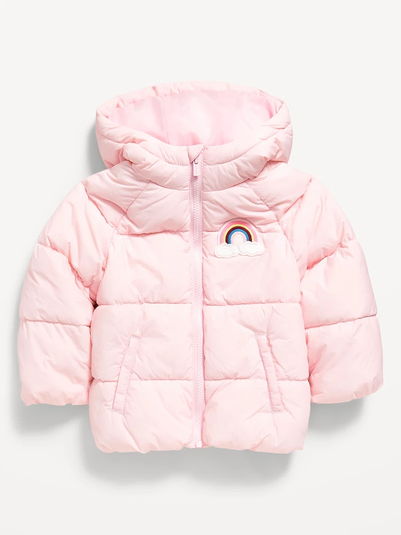 Puffer Jacket for Toddler Girls