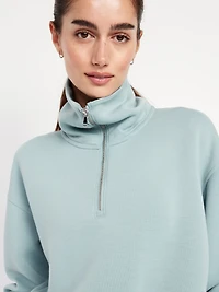 Bounce Fleece Half-Zip Pullover Sweatshirt