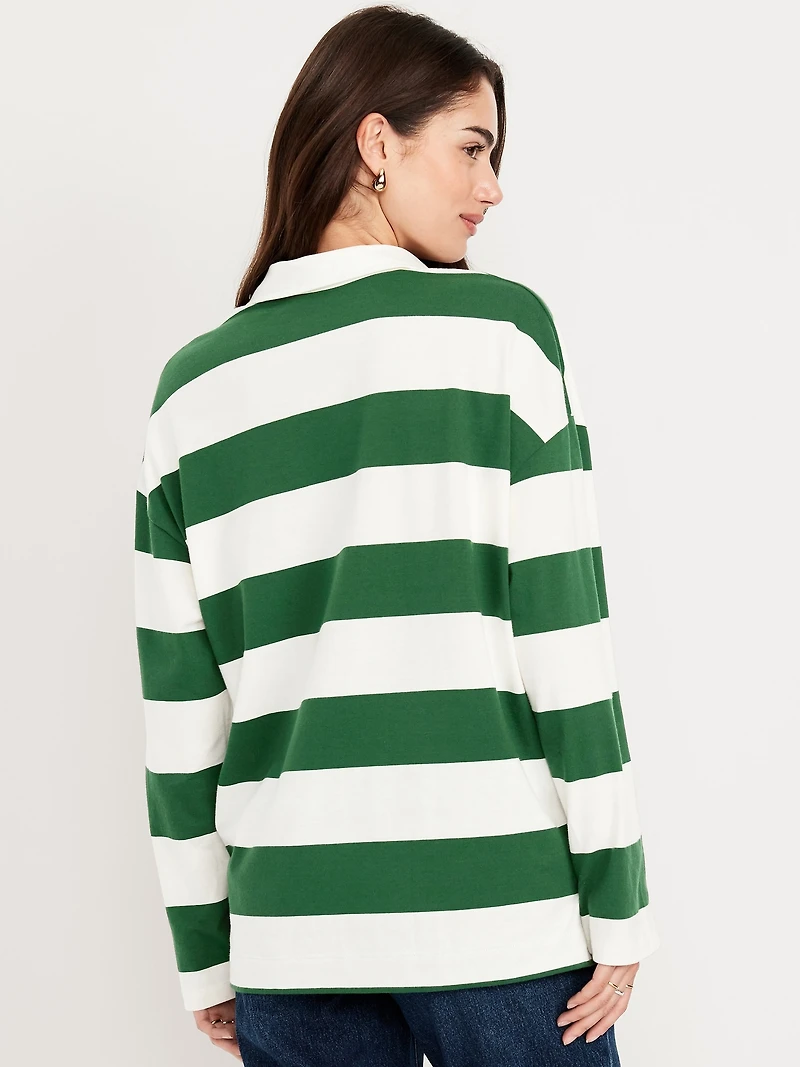 Oversized Rugby Polo