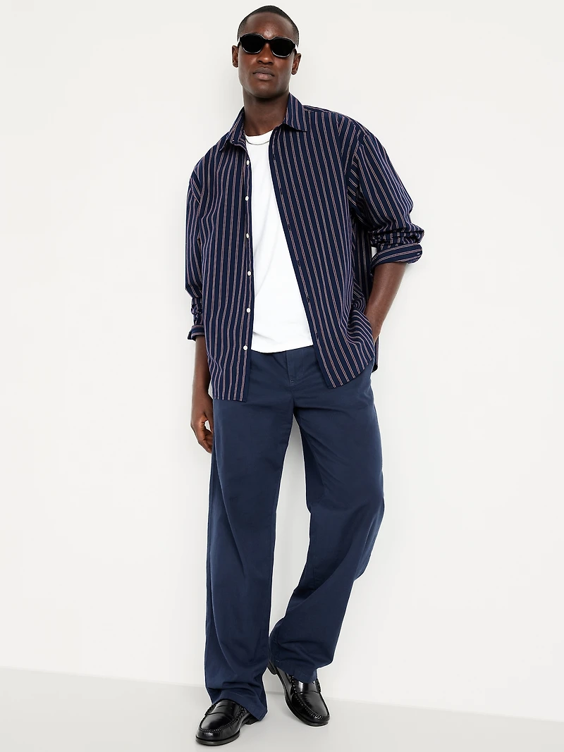 Oversized Poplin Shirt