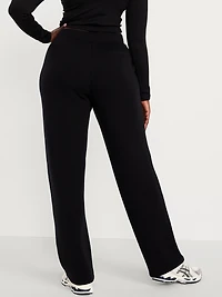 High-Waisted Bounce Fleece Trouser Sweatpants