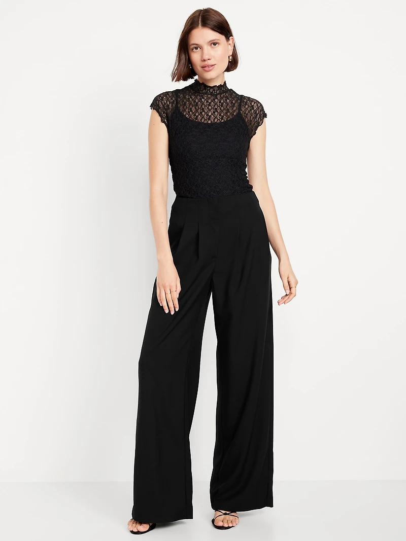 Extra High-Waisted Super Wide-Leg Pants