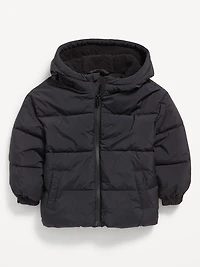 Water-Resistant Puffer Jacket for Toddler Boys