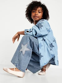 Super Baggy Wide-Leg Jeans for Girls