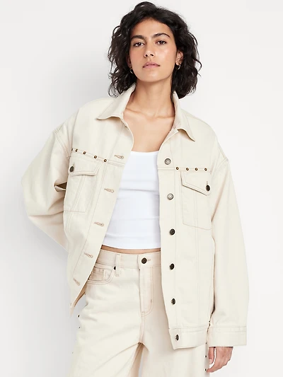 Oversized Jean Jacket