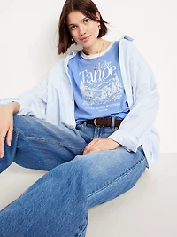 EveryWear Graphic Ringer T-Shirt