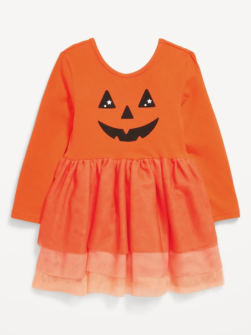 Long-Sleeve Tutu Dress for Toddler Girls