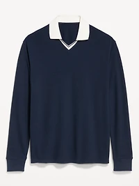 Loose Fit Pique Polo